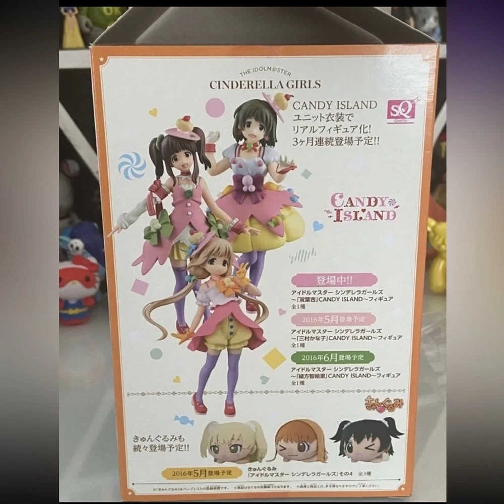Idolmaster Cinderella Girls Kirari Moroboshi 2.4” Anime Chibi Figure w/ Box